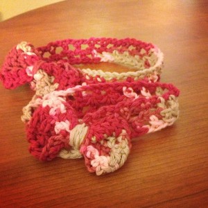 Adorable headbands for baby girls just in time for Valentine's Day (I'm adding these to the shop on Friday)
