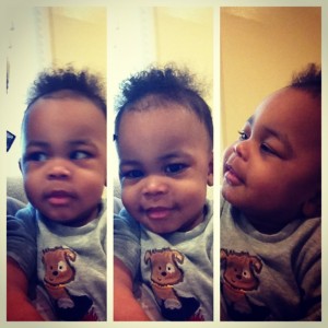 These are the looks he gave me in a one minute span lol