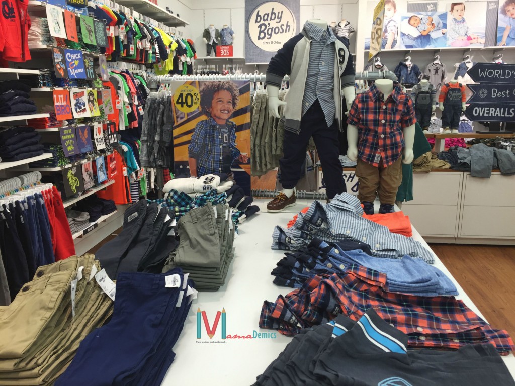 Mamademics | First Big Boy Shopping Trip | Osh'Kosh B'Gosh