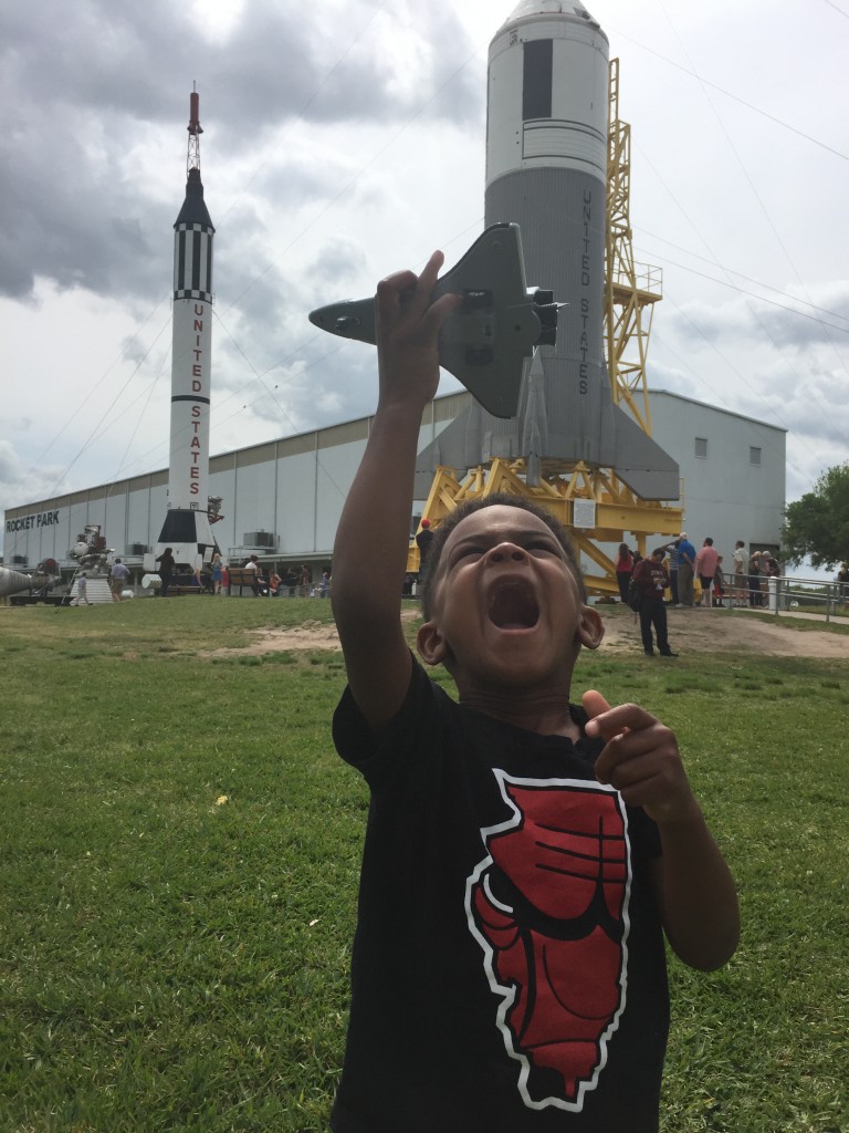 Sesame at the Space Center in Houton
